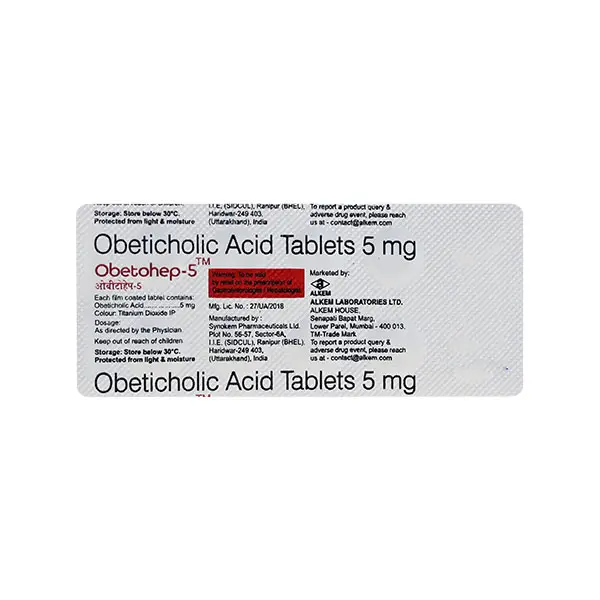 Obetohep 5mg Tablet